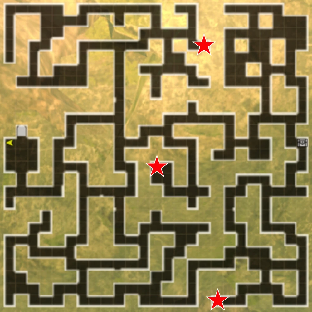 ダンジョン内に点在する花を3箇所から回収する_百花の庭の攻略・マップと周回方法_ダフネ