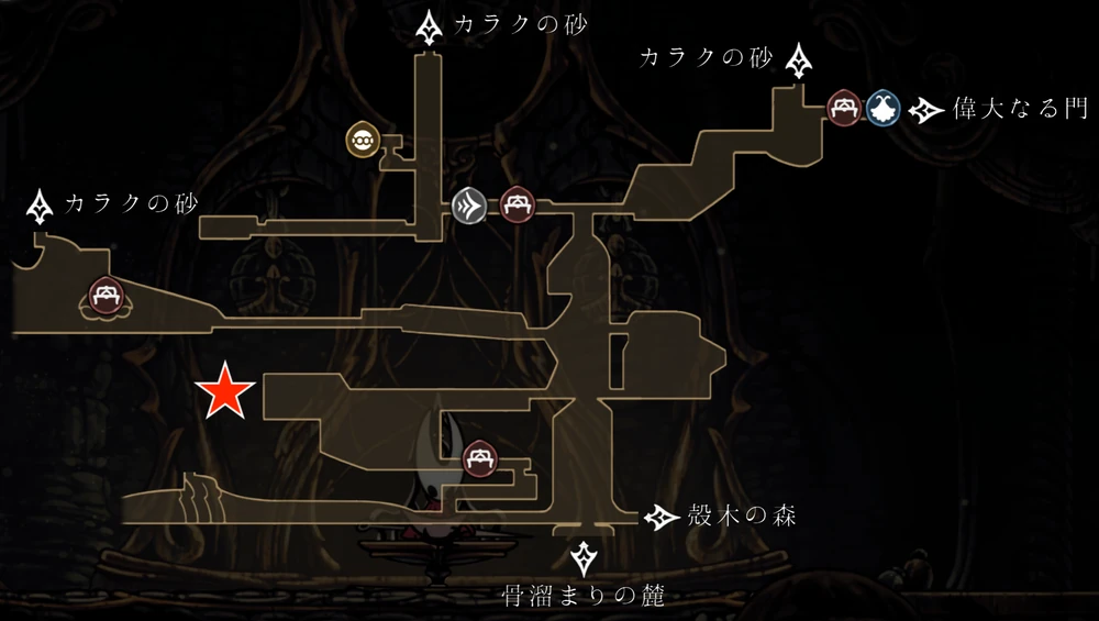 暴風の石段_仮面の破片20箇所の入手場所_シルクソング