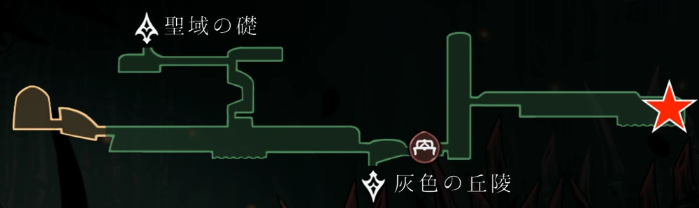 ウィスプの茂み_仮面の破片20箇所の入手場所_シルクソング