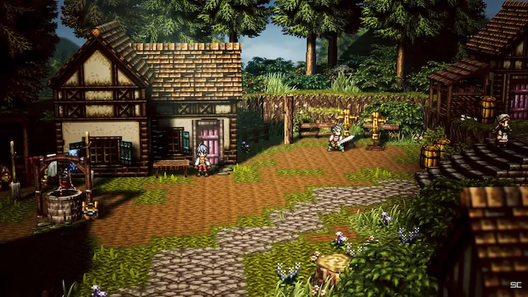 オクトラ0_ゲーム開始後