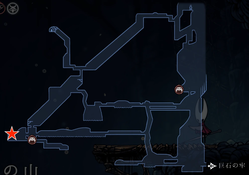 フェイの山1_仮面の破片20箇所の入手場所_シルクソング