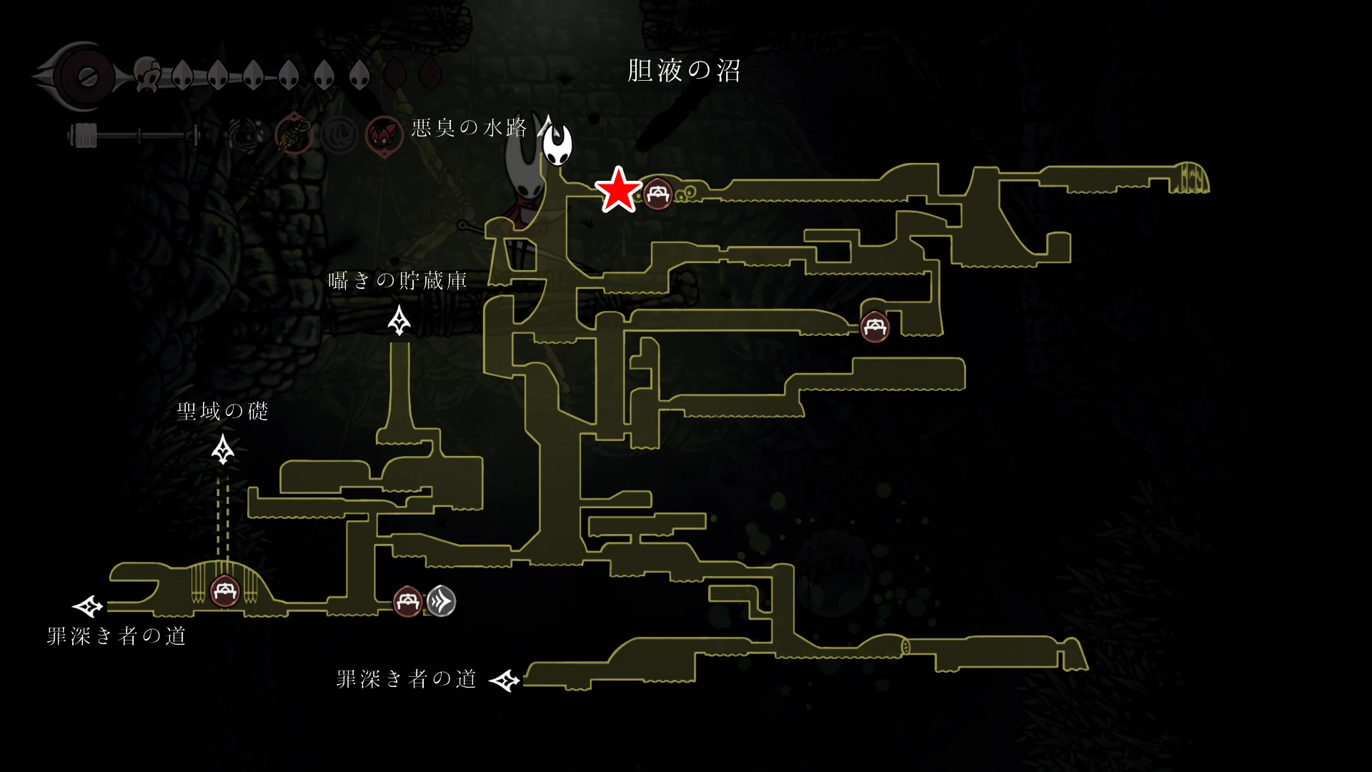 シルクソング_求者の魂_マップ