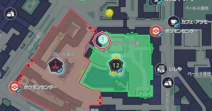 ポケモンZA_こおりタイプでひんやりと_マップ画像