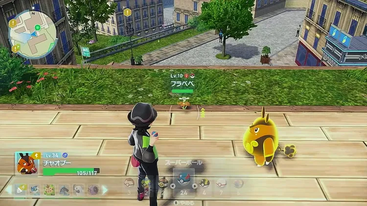 ポケモンZA_フラベベオレンジ周辺