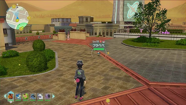 ポケモンZA_フラベベ青周辺