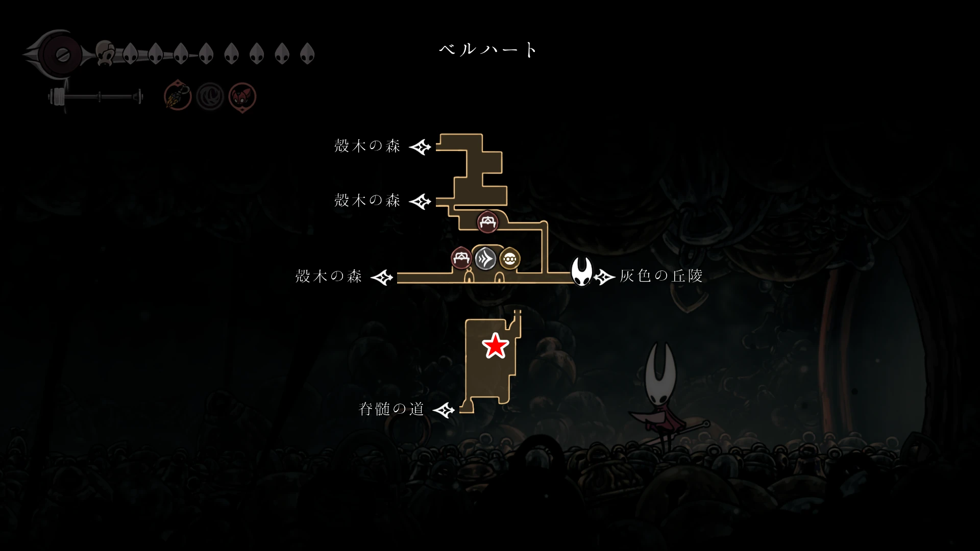 シルクソング_隠者の魂_マップ