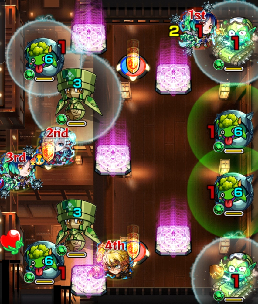 モンスト_猗窩座バトル3