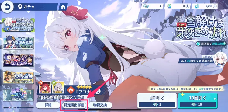 ステラソラ_確定排出詳細