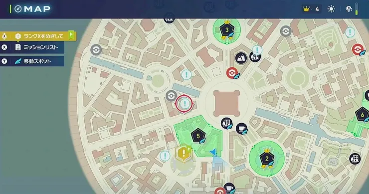 ポケモンZA_アーボのしっぽのてざわりは？_マップ画像