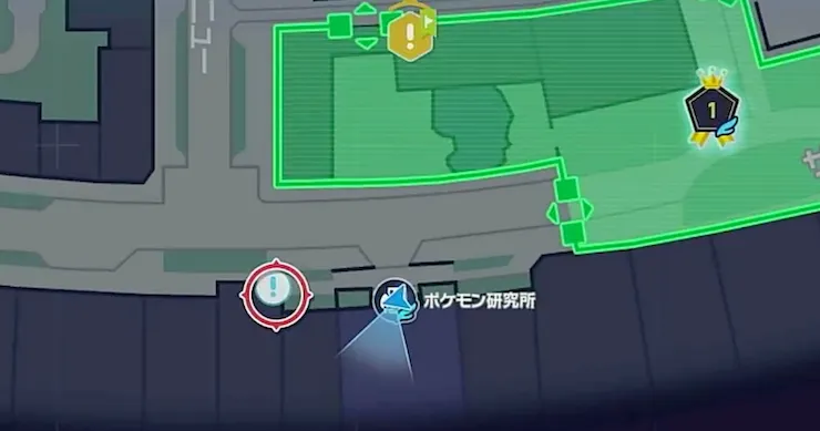 ポケモンZA_ココドラ好みの味わいに_マップ画像