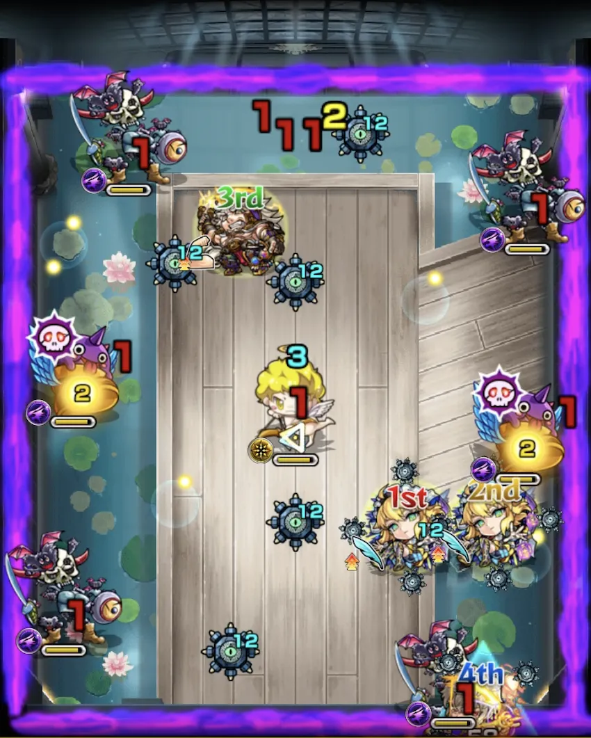 モンスト_超究極童磨ステージ２