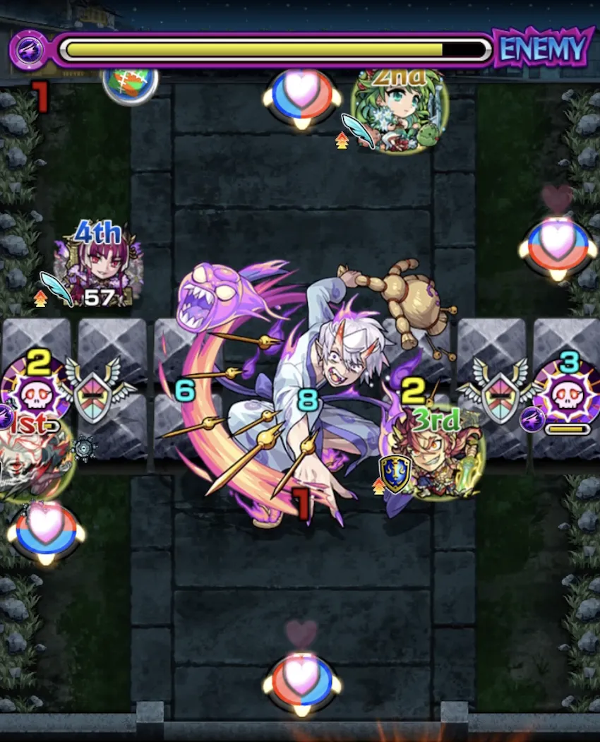 モンスト_超究極邪視_ステージ3