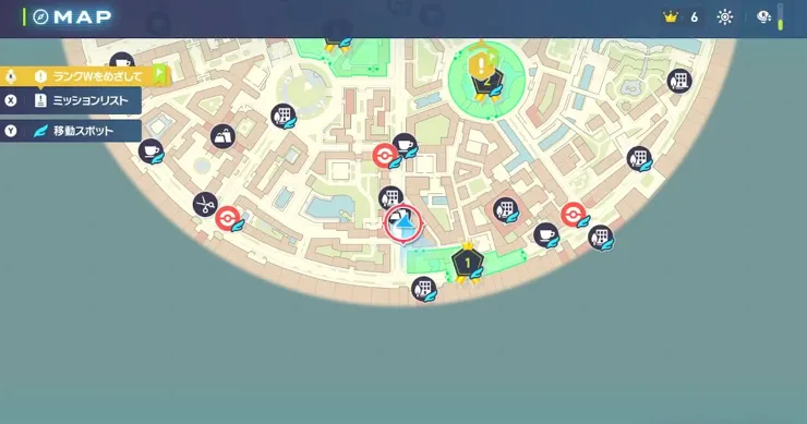 ポケモンZA_かぐわしきメェークルの葉_マップ画像