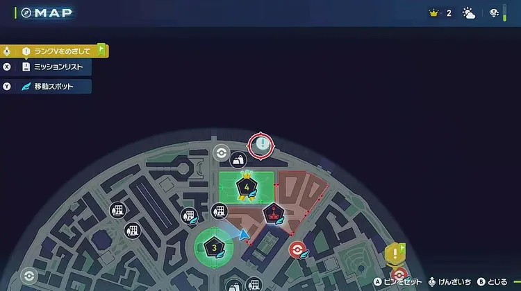 ポケモンZA_美術館のコフーライ_マップ画像