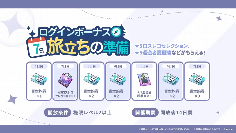 ログインボーナス_ステラソラ生放送