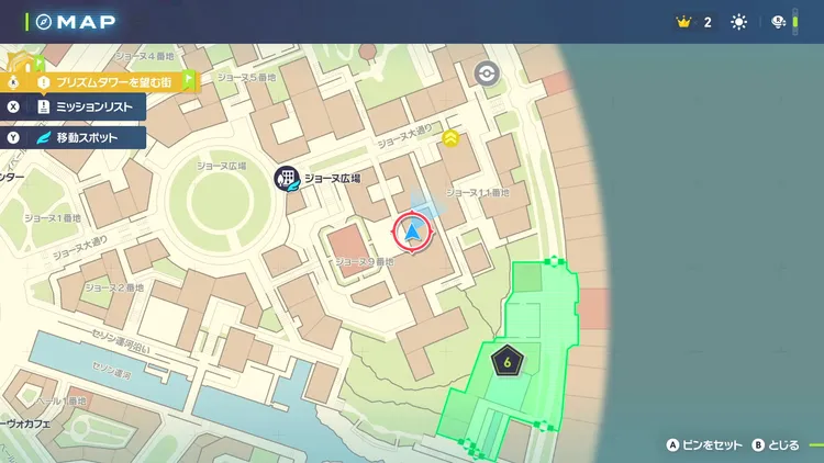 ZA_つきのいし2_マップ