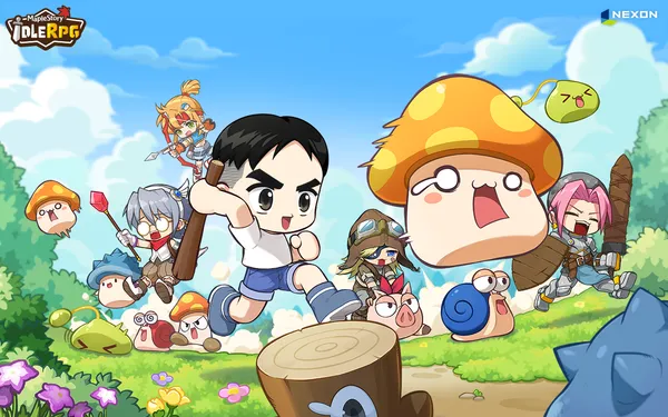 新作モバイル向け放置系RPG『MapleStory: Idle RPG』が11月6日にグローバル配信開始！