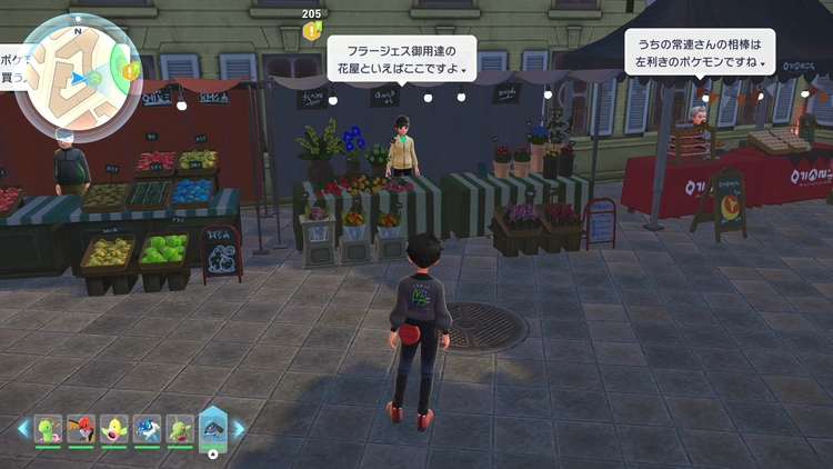 ポケモンZA_れいせいミント_購入_ミント屋(女性/キャップ)_周辺