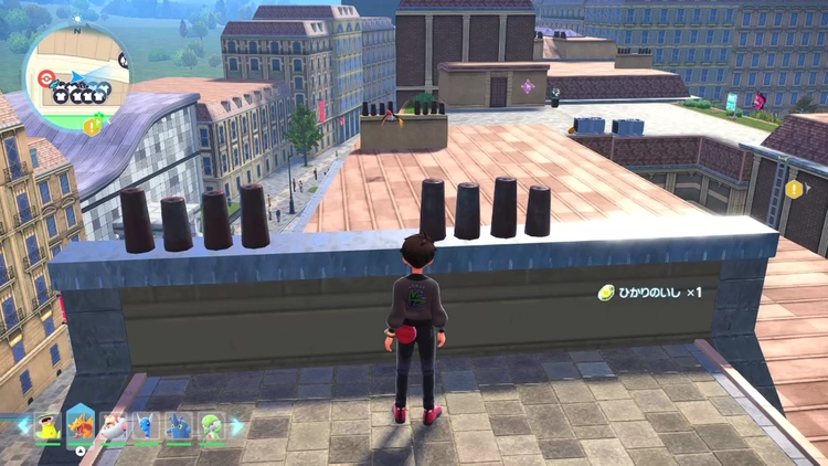 ポケモンZA_ひかりのいし_フィールド入手_ルージュ8番地_周辺