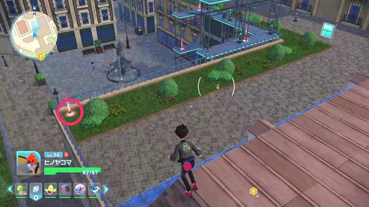 ポケモンZA_こおりのいし_フィールド入手_ジョーヌ9番地_周辺