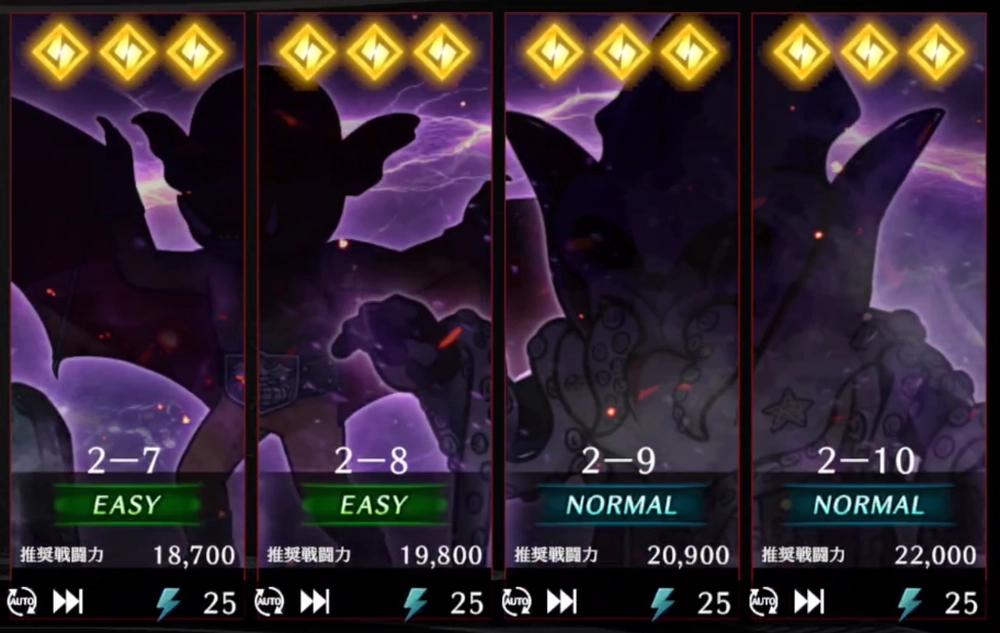 ライD_序盤の難所2-10をクリアを目指してメインクエストを進める