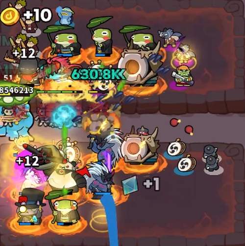 運任せの召喚士_盤面が整ってきた