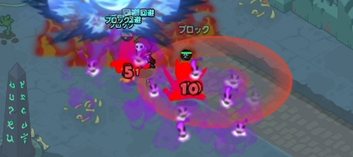 ドンドコ_ダメージも受けるので回復キャラも編成しておく