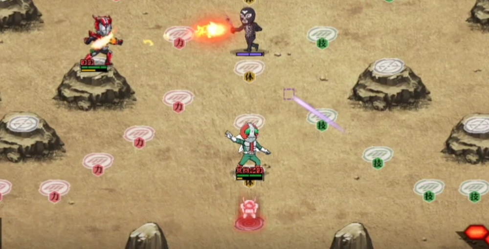 ライD_防衛ライン前に1体だけ配置しておく