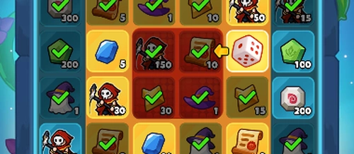 ドンドコ_内側の赤報酬を全て獲得で次の階層に移る