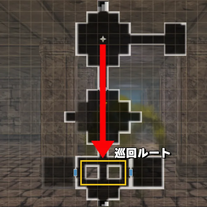 ダフネ_禁呪の探求_マップ2