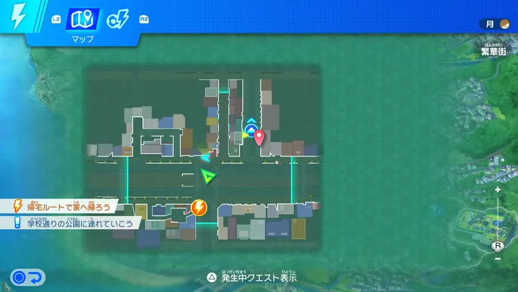 イナイレV_おばあさんが道に迷った理由2_発生場所_マップ