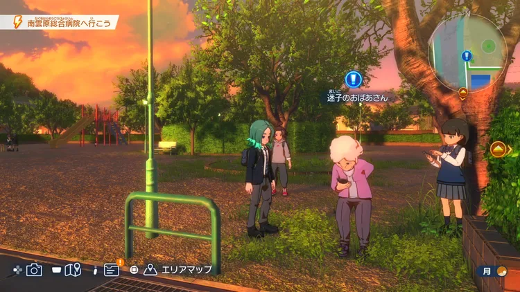 イナイレV_おばあさんが道に迷った理由3_発生場所_周辺