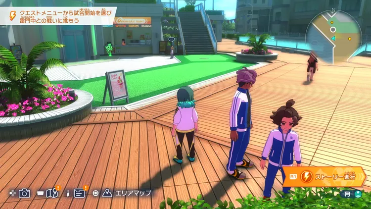 イナイレV_お台場のグルメスイーツ_場所_周辺