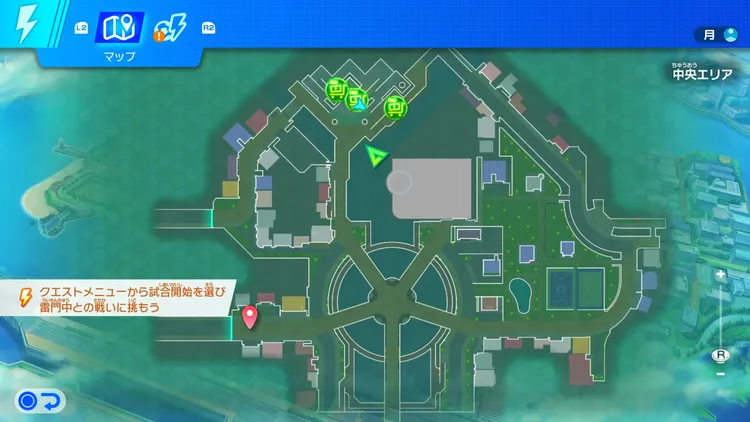 イナイレV_お台場の名物フード_場所_マップ