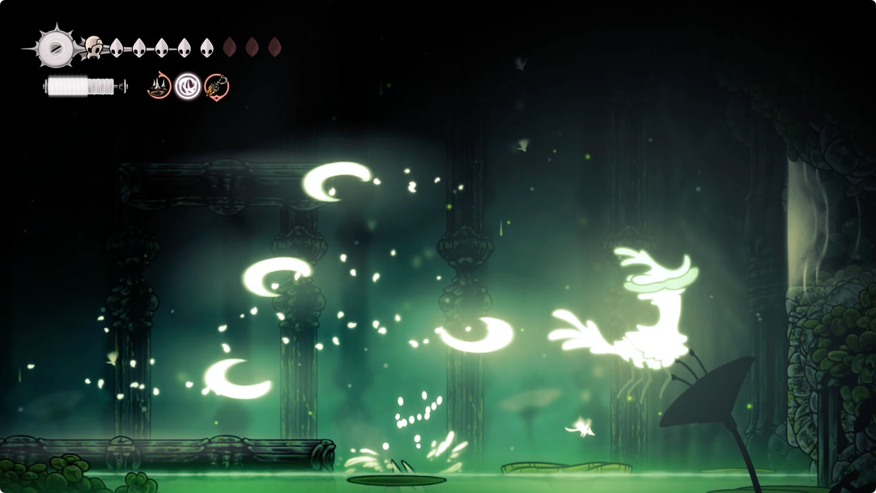 シルクソング_蒼白のスタグ_水中