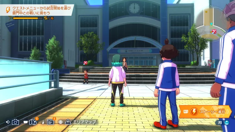 イナイレV_お台場サッカーガーデン駅_場所_周辺