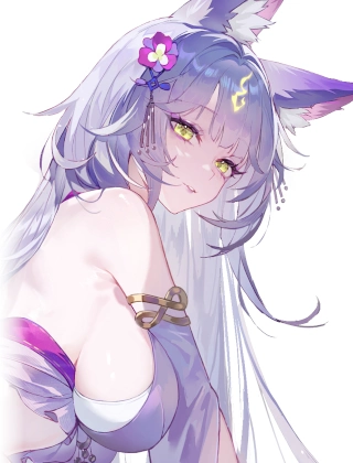 九尾の狐・イラスト_百花ランブル