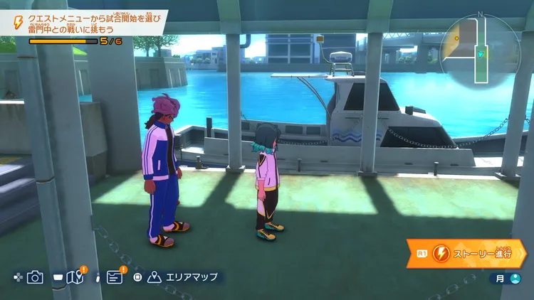 イナイレV_お台場の漁船_場所_周辺