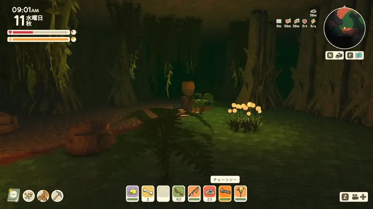 ディンカム_中盤_アンダーグローブ