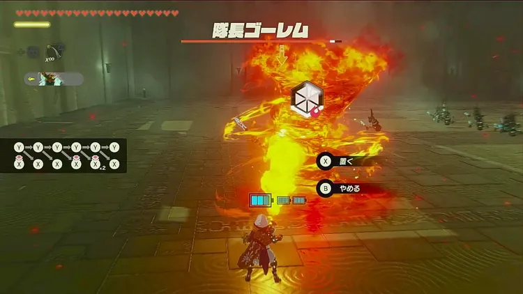 ゼルダ無双_火龍の頭