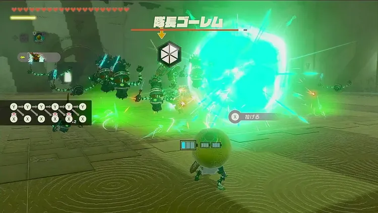 ゼルダ無双_タイマーバクダン