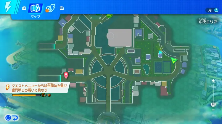 イナイレV_中央エリアの隠れたチェスト_場所_マップ