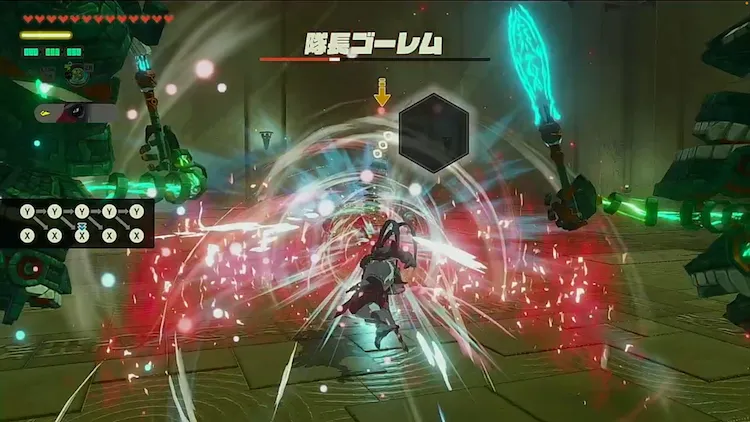 ゼルダ無双封印戦記_マツバ戦闘