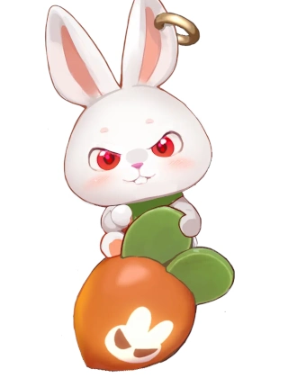 ウサピョン・イラスト1_百花ランブル