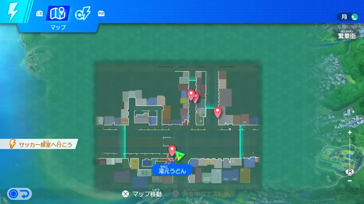 イナイレV_うどん屋の困りごと_発生場所_マップ