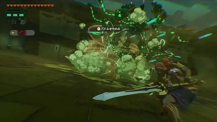 ゼルダ無双封印戦記_ロンザ砂嵐