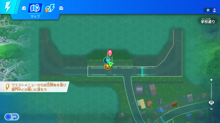 イナイレV_海坊主巡り・学校通り編_場所_マップ