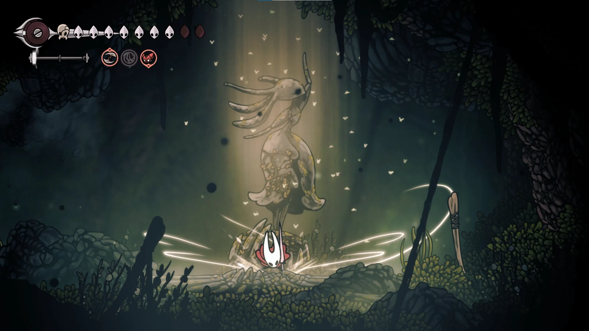 シルクソング_跳躍_捕食者の狩場