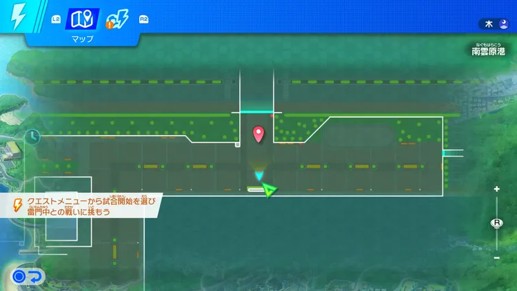 イナイレV_南雲原のモニュメント_場所_マップ