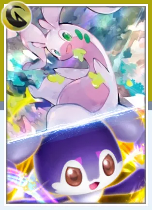 ポケポケ_ヌメルゴン&イエッサン